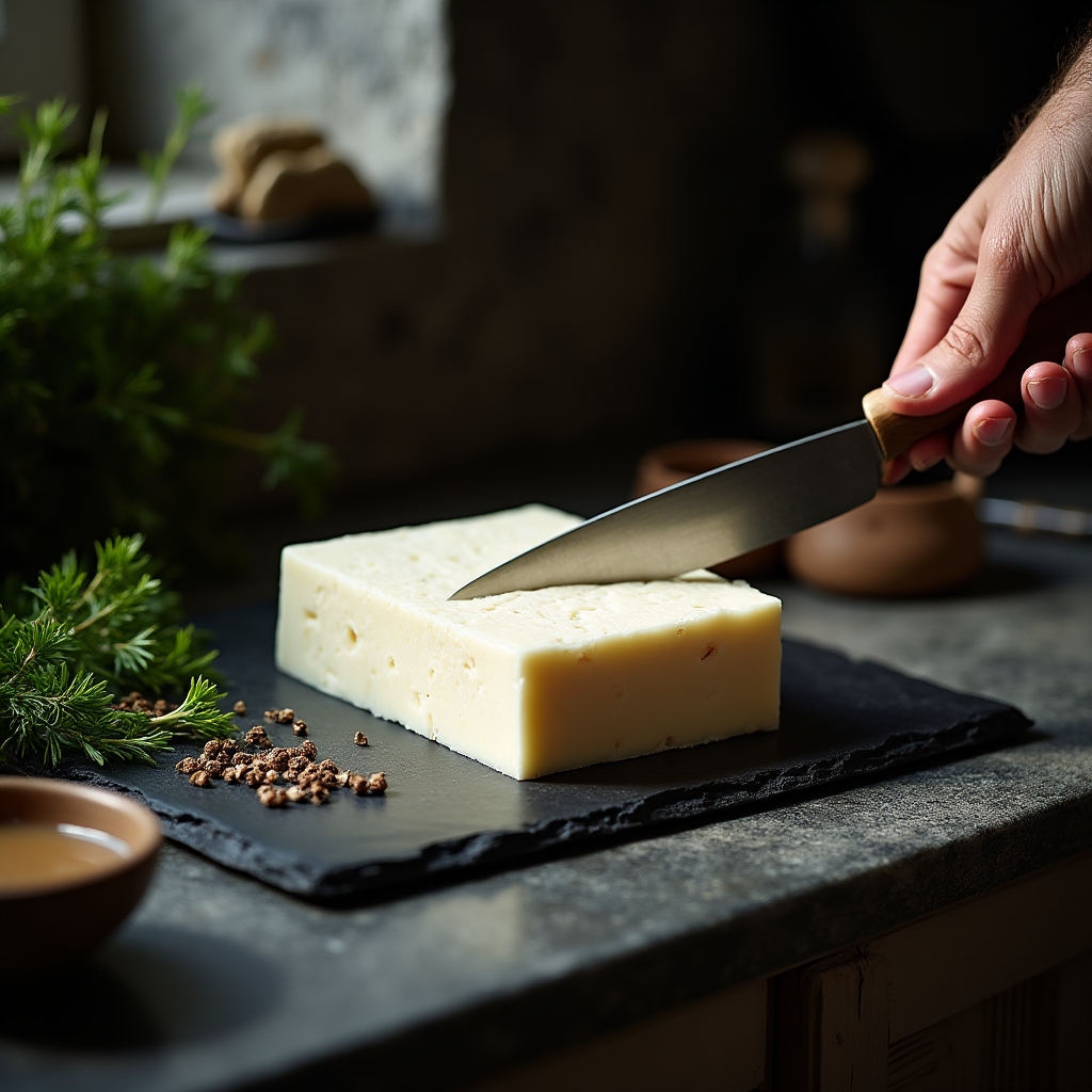 Домашняя брынза из козьего молока